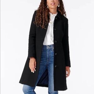 J Crew Classic Lady day coat Italian wool 49622